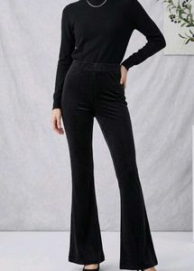 ❤️HEIGHT 5.5ft to 6ft Girls Ribbed Flare Pant