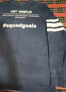 Full Sleeve T-Shirt Boy's &amp; Girl's (Dark Blue)