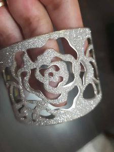 Combo Of Bracelet - Silver Cut Design