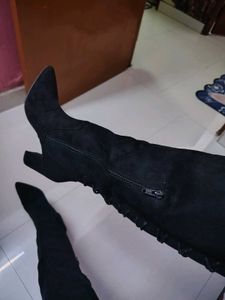 Black Over-the-Knee Boots