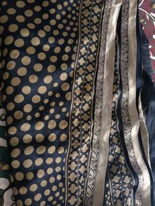 Embroidered Silk Blend Saree