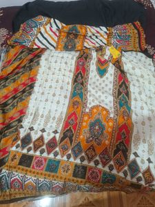 Elegant dress material with Vibrant Traditional Pr