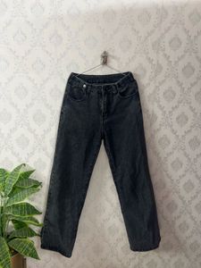 Classic Black Wash Denim Jeans