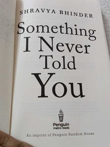Something I Never Told You