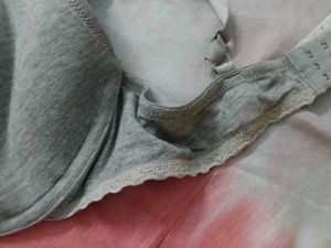 Comfortable Grey Bra