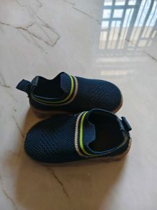 Navy Blue Slip-On Sneakers for Kids