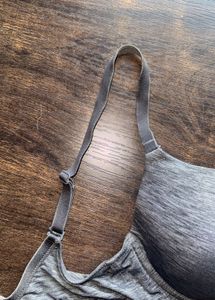 Comfortable Tshirt Grey Bra