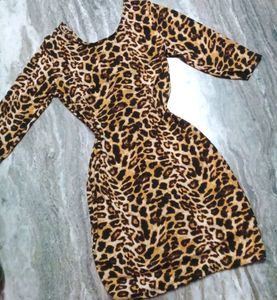 Leopard Print Bodycon Dress