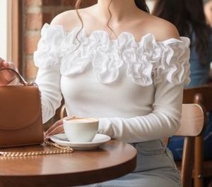 B1G1 Ruffle Off-Shoulder Top