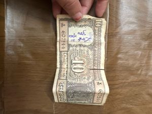 Old vintage 10 Indian Rs