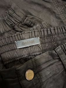 Stylish Black Cargo Joggers Pants