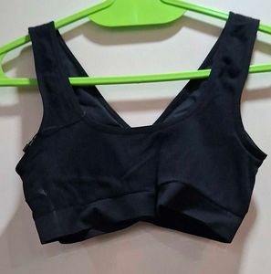 Black Crop Bralette