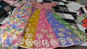 Colorful Lehenga Choli Set