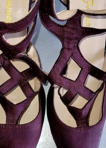 Burgundy Heels