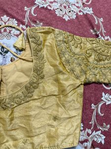 Gold Embroidered Blouse
