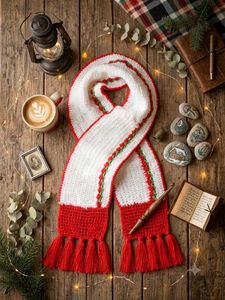 🧶 Handmade Crochet Winter Scarf