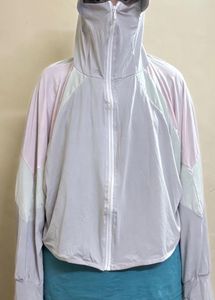 Stylish Pastel Color Block Hoodie
