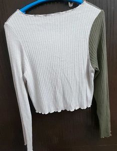 Colorblock Long Sleeve Top