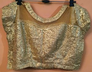 PRICE DROP:GOLDEN SEQUIN BLOUSE