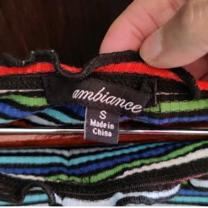 Crop Top Stretchable