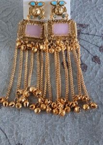 lavender earrings