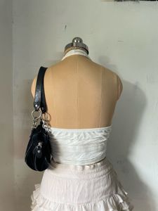 Halterneck heart top 🤍