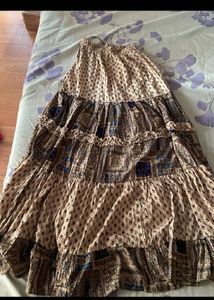 Boho Chic Tiered Maxi Skirt