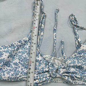 Floral 🤎Print Bikini Top