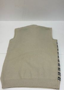 Vintage Patterned Knit Vest