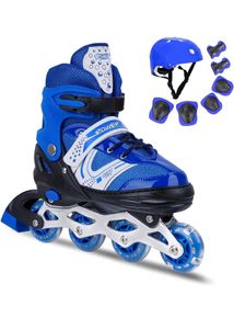 Blue Roller Skates