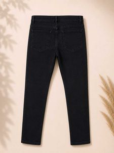 Max 30 Size Dark Wash Black Slim Fit Jeans