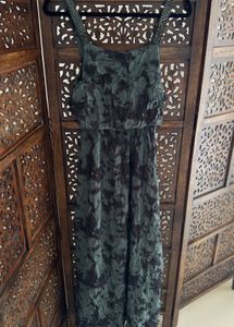 Zara Limited Festive Collection Beaded Strap Dress