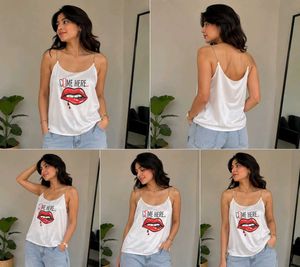 Lips Graphic Cami Top