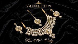 Elegant dimond Necklace Set