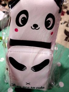 🐼Adorable Panda- stationery or makeup pouch