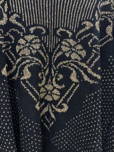 black party wear winter sweater