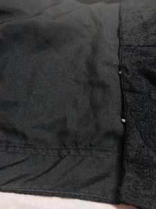 Chic Black Embroidered Blouse