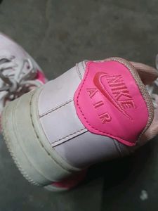 Nike Air Force 1 Pink Sneakers UK5 Original