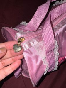 Y2k Pink Barrel Duffle Bag