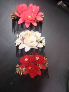flower hairclip