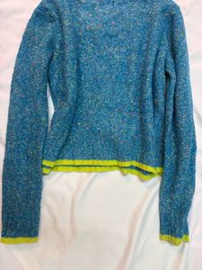 Wet Seal Blue Knit Sweater