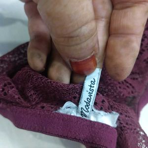 Lace🪔 Trimmed Panty