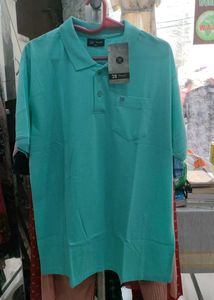 Aqua Blue Polo Shirt