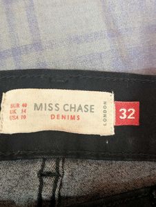 Classic Black High-Waisted Button Fly Jeans