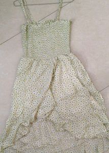yellow floral dress
