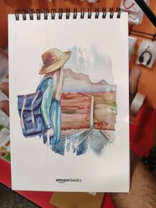 Amazon Basics A5 Watercolour Book 300 GSM