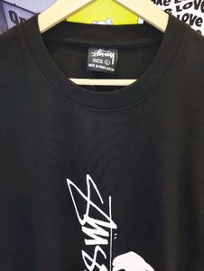 STUSSY BOXY FIT GRAPHIC PRINTED OVERSIZE TEE 🔥🔥