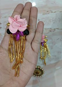 Stunning Chain Earrings &amp; Ring Set