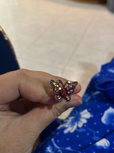 Vintage Sparkling Butterfly Hairpin