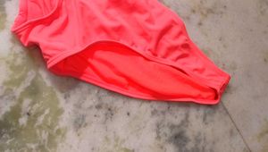 Bright Neon Pink Bikini Bottoms